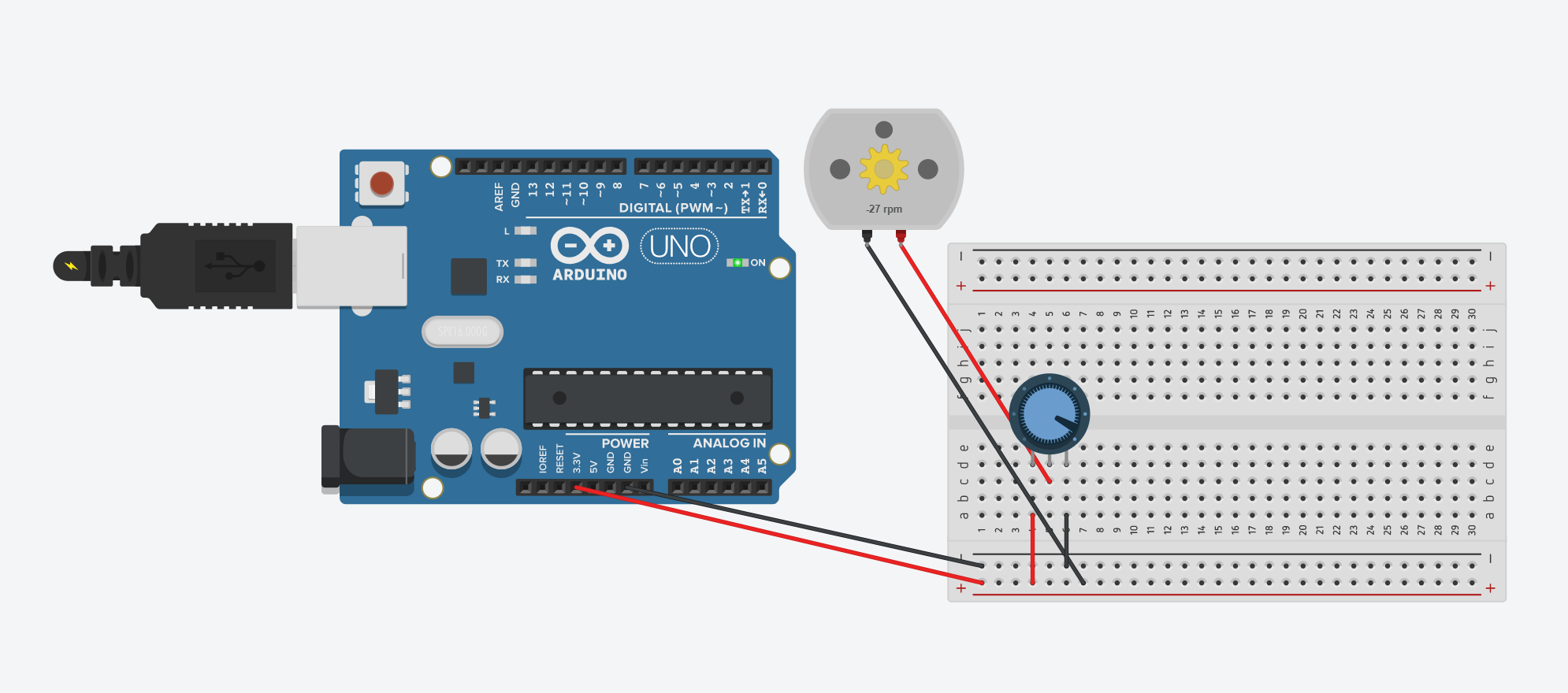 Circuit Motor Simulation